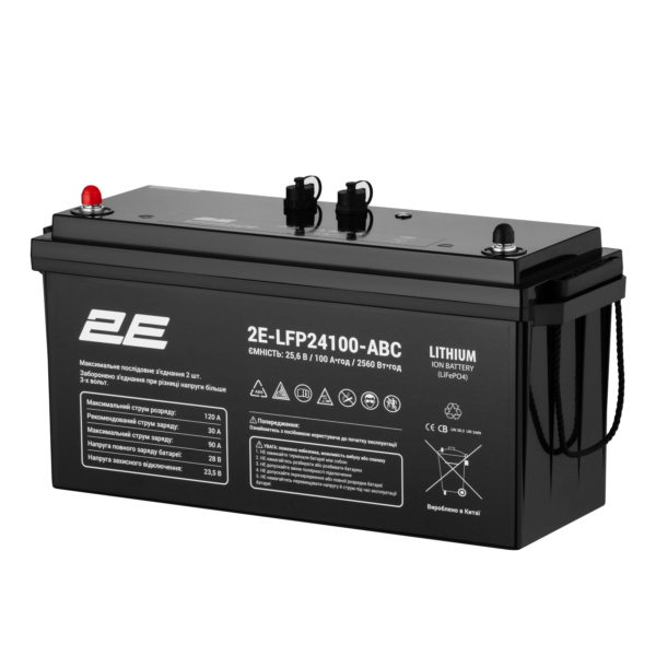 2E LFP24, 24В, 100А/h, ABC 8S