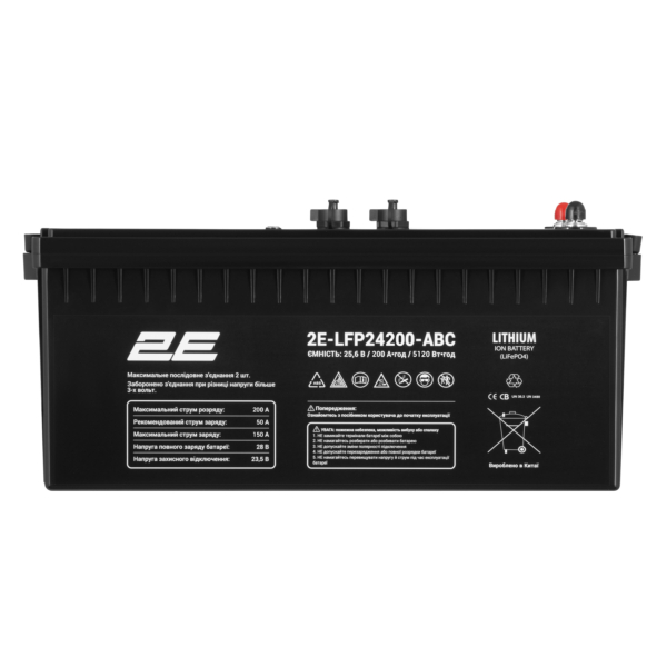 2E LFP24, 24В, 200А/h, ABC 8S