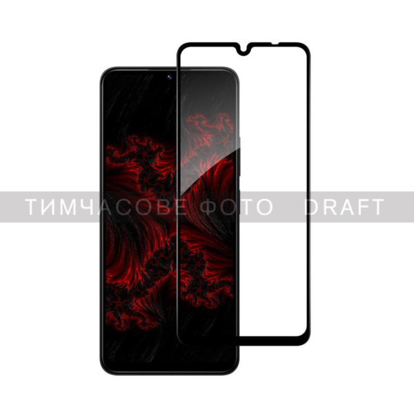 Защитное стекло 2E для Xiaomi Redmi 14C, 2.5D FCFG, (1 Pack), черная рамка
