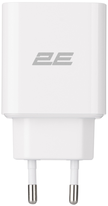 Зарядное устройство сетевое 2E 20Вт USB-C PD, белый