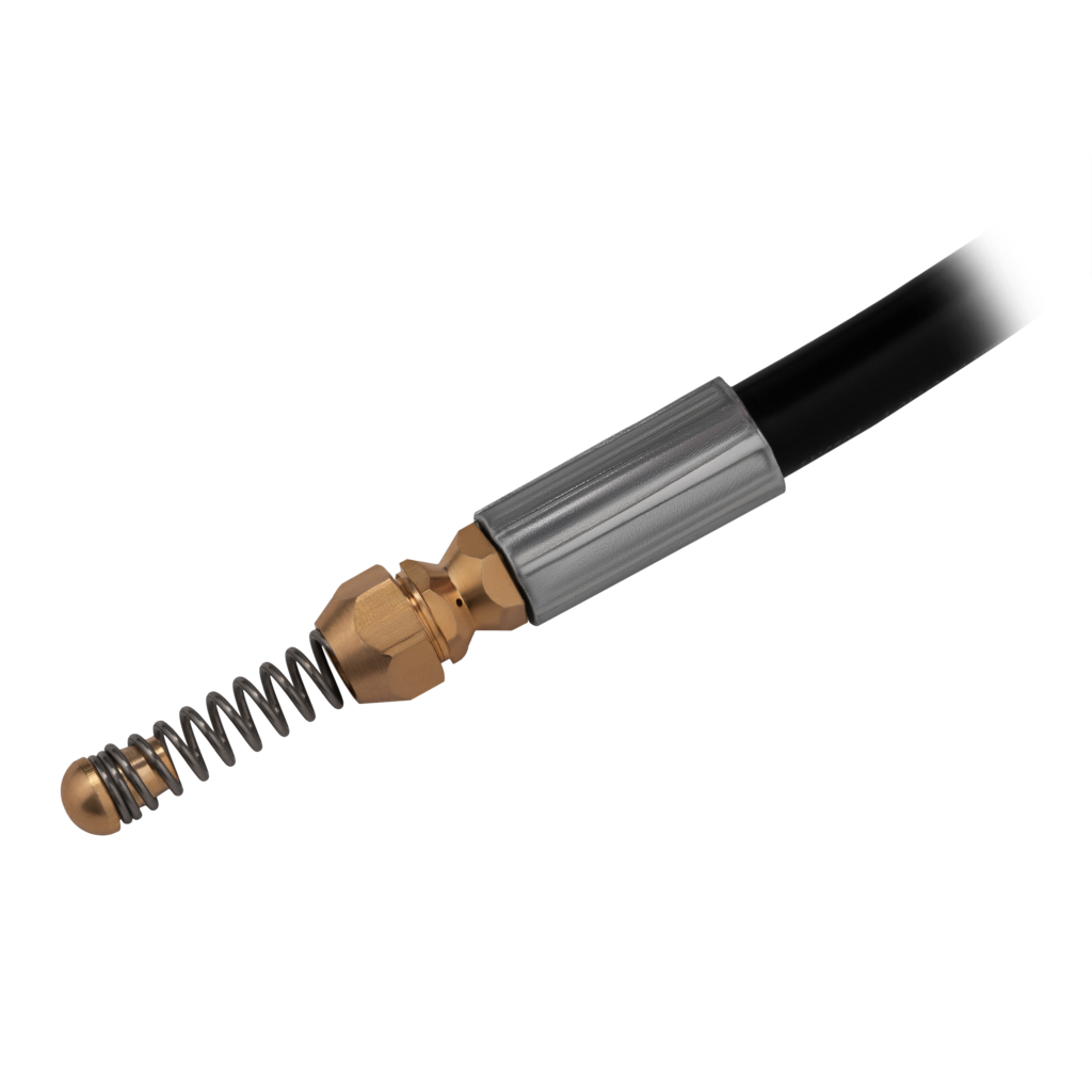 2E Hose for cleaning pipes 2E 10m to a mini high-pressure washer