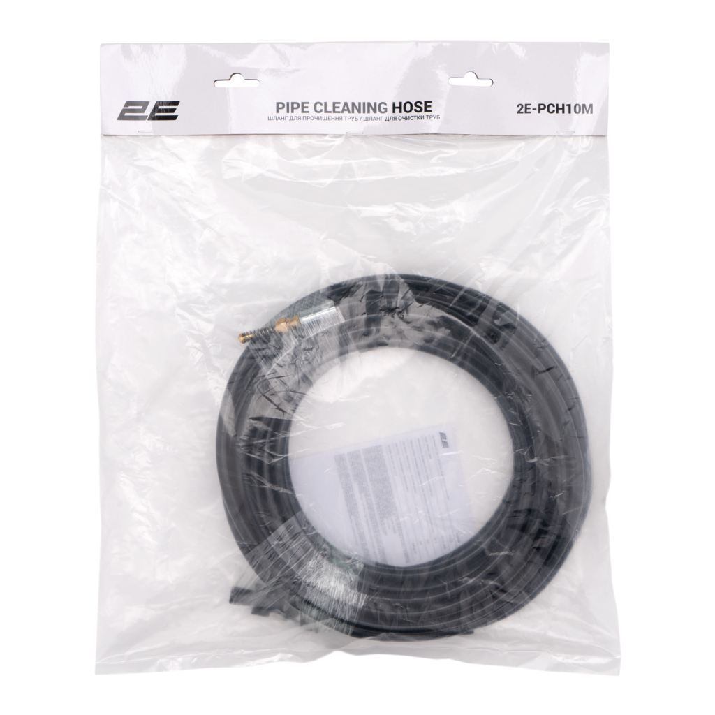 2E Hose for cleaning pipes 2E 10m to a mini high-pressure washer
