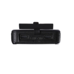 2E Портативний зарядний пристрій Power Bank Solar 20000mAh Black