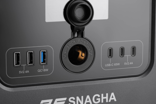 Портативная электростанция 2Е Snagha, 1200 Вт, 1050 Втч, быстрая зарядка