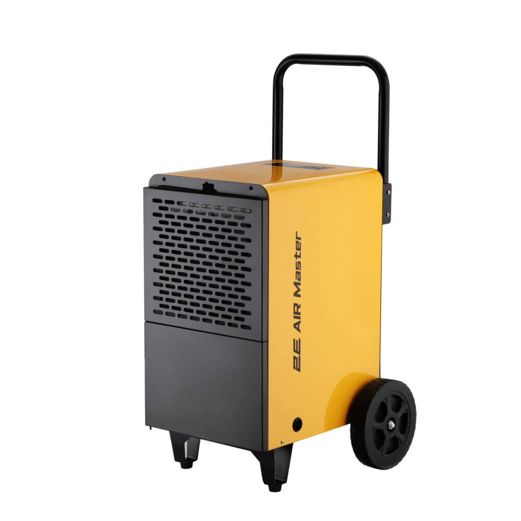 2E Industrial dehumidifier Air Master 50 50l/day 140m sq 300m cubic/h 750W LCD display electric control timer IP22