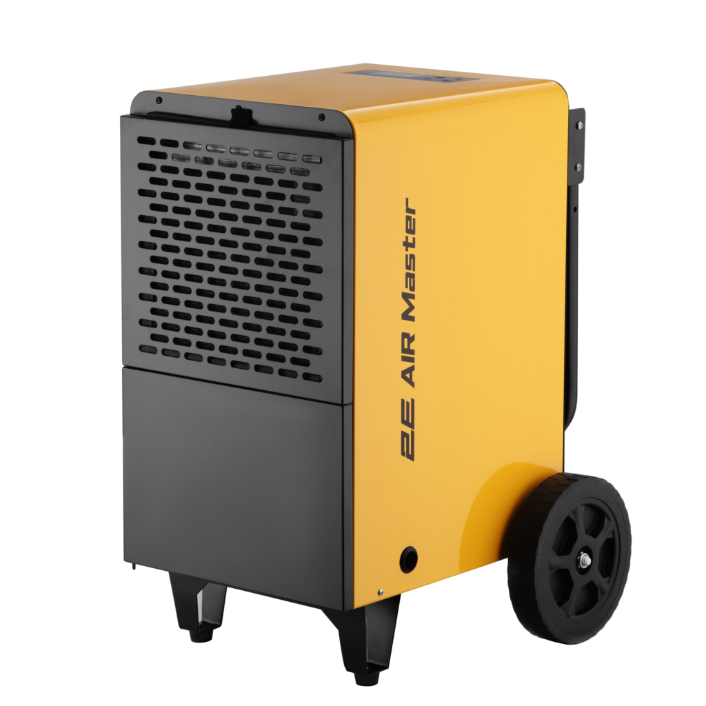 2E Industrial dehumidifier Air Master 50 50l/day 140m sq 300m cubic/h 750W LCD display electric control timer IP22