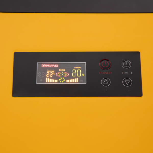 Осушувач повітря промисловий 2E 50л/добу 140м кв 300м куб/год 750Вт LCD дисплей ел.керування таймер IP22