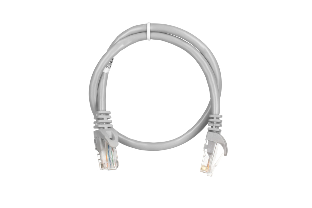 Патч-корд 2E САТ 6, UTP, 0.50м, 26AWG, RJ45, 7/0.16, Cu, PVC, серый