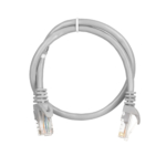 Patch Cable 2E Cat 6,UTP,RJ45, 26AWG ,7/0.16 Cu, 0.50 m, PVC,Grey