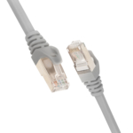 Patch Cable 2E Cat 6,UTP,RJ45, 26AWG ,7/0.16 Cu, 0.50 m, PVC,Grey