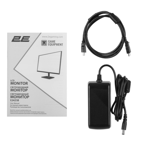 Monitor 2E 23.8″ E2425B D-Sub, HDMI, VA, 100Hz, FreeSync