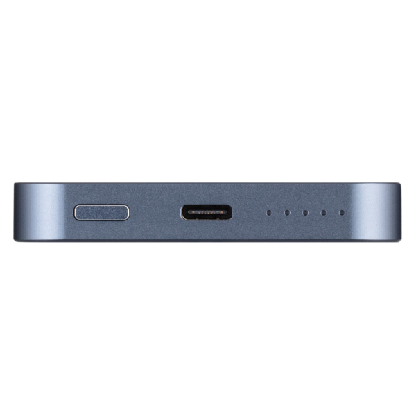 Акумулятор портативний літій-іонний Power Bank 2E Wireless QI 5000мА·год, 20Вт, PD, синій