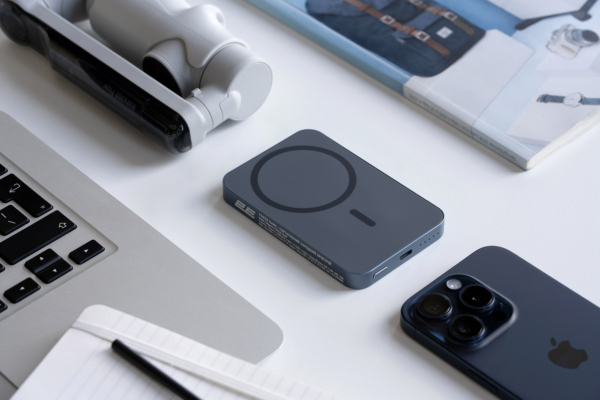 Акумулятор портативний літій-іонний Power Bank 2E Wireless QI 5000мА·год, 20Вт, PD, синій