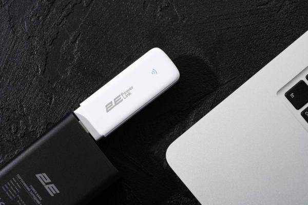 Mobile router 2E PowerLink (MiFi-1 2024) LTE, Wi-Fi4, 1xUSB, 1xCRC9 white