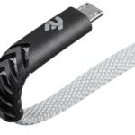 Кабель 2E USB-A — microUSB Flat fabric urban 1m Grey