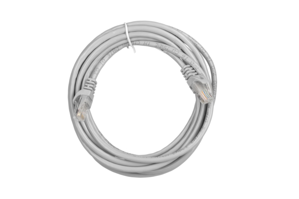 Патч-корд 2E САТ 5e, UTP, 3.50м, 26AWG, RJ45, 7/0.16, Cu, PVC, серый