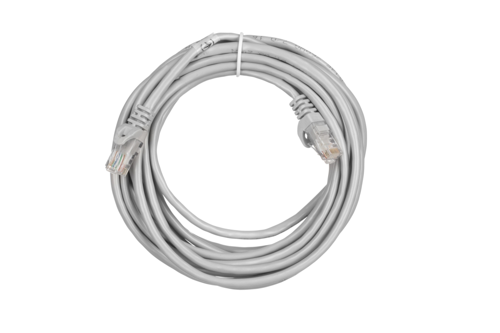 Патч-корд 2E САТ 5e, UTP, 5м, 26AWG, RJ45, 7/0.16, Cu, PVC, серый