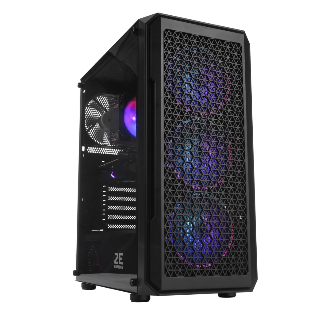 2E 2E PC Complex Gaming AMD R5-5600, 16Gb, F1TB, NVD3060TI-8, B550, G338, 650W, FreeDos