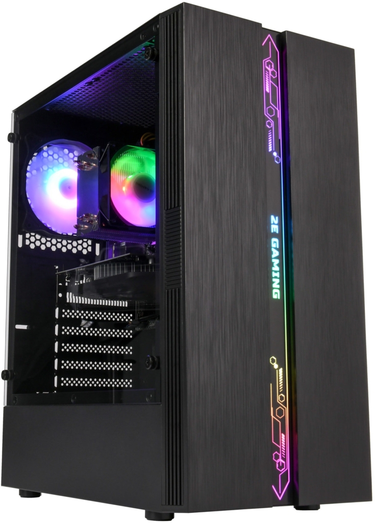 2E 2E PC Complex Gaming AMD R5-5500, 16Gb, F512GB, NVD1050TI-4, A520, G2107, 500W, FreeDos