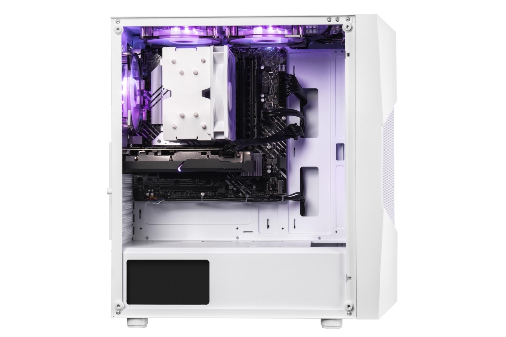 2E 2E PC Decimal Intel i5-13600KF, 16Gb, F1TB, NVD3060TI-8, B660, G2057W, 700W, FreeDos, White