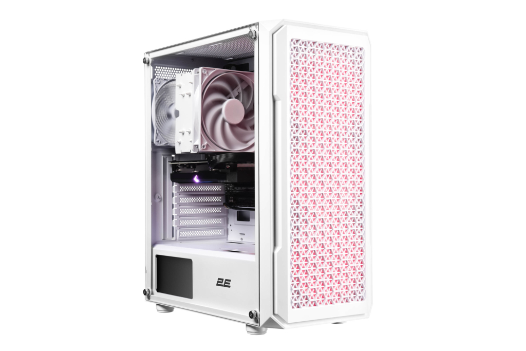 2E 2E PC Decimal Intel i5-13600KF, 16Gb, F1TB, NVD3060TI-8, B660, G338W, 700W, FreeDos, White