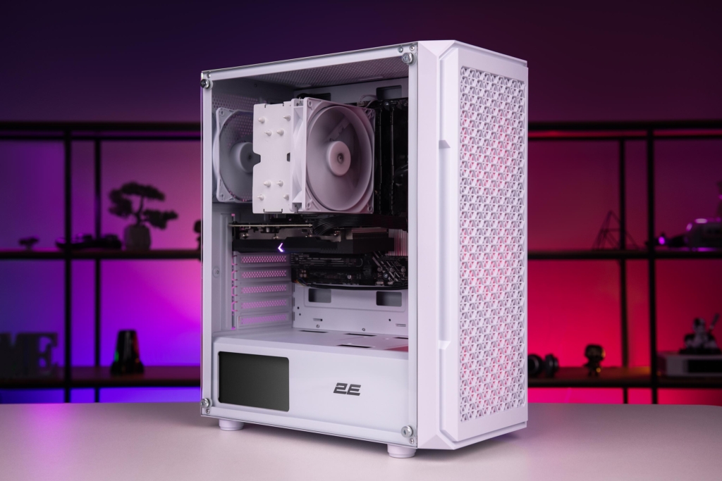 2E 2E PC Decimal Intel i5-13600KF, 16Gb, F1TB, NVD4060TI-8, B660, G338W, 700W, FreeDos, White