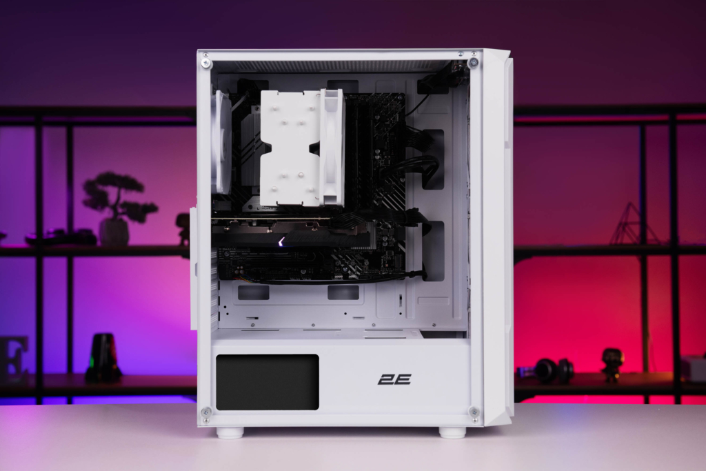 2E 2E PC Decimal Intel i7-12700F, 16Gb, F1TB, NVD3060-12, B660, G338W, 700W, Win11, White