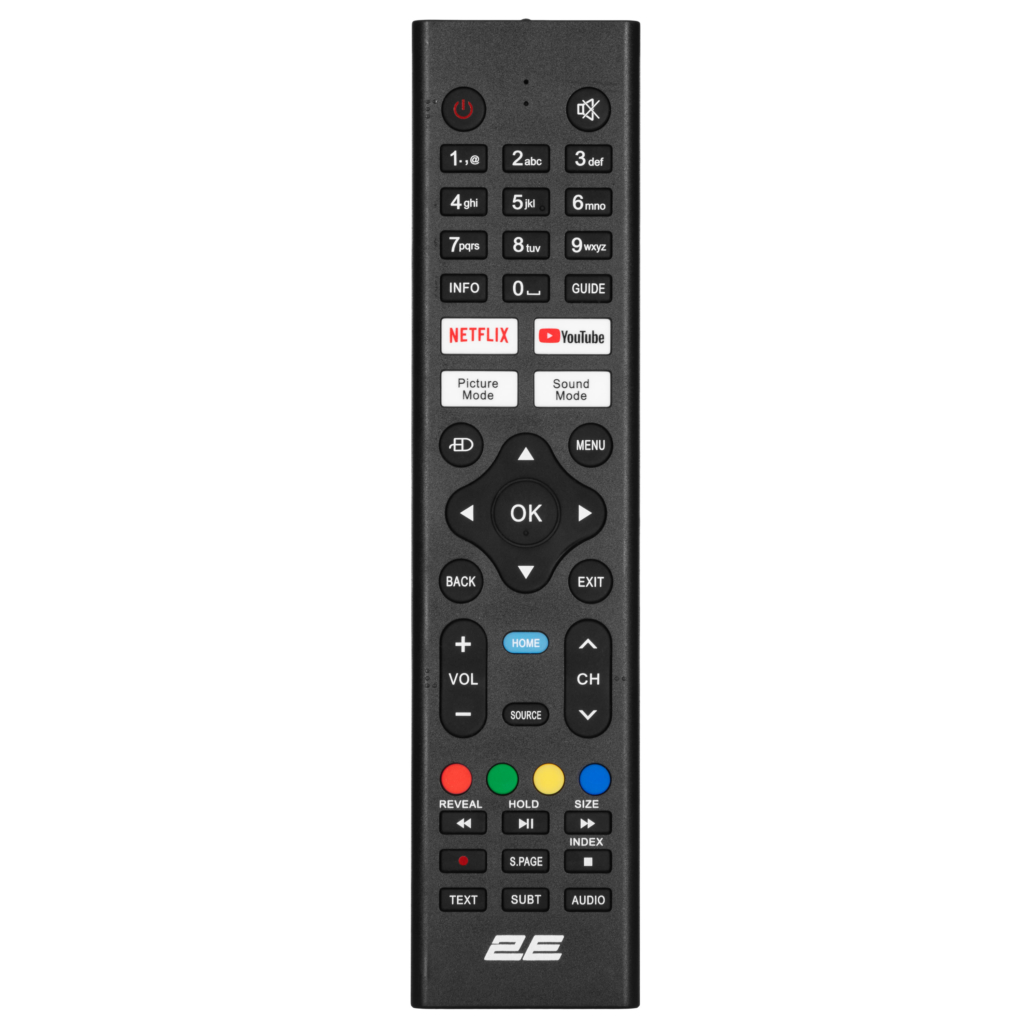 2E Телевізор 50″ LED 4K 60Hz Smart Android Black