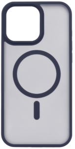 2E Чохол Basic для iPhone 16 Pro Max, Soft Touch MagSafe Cover, синій темний