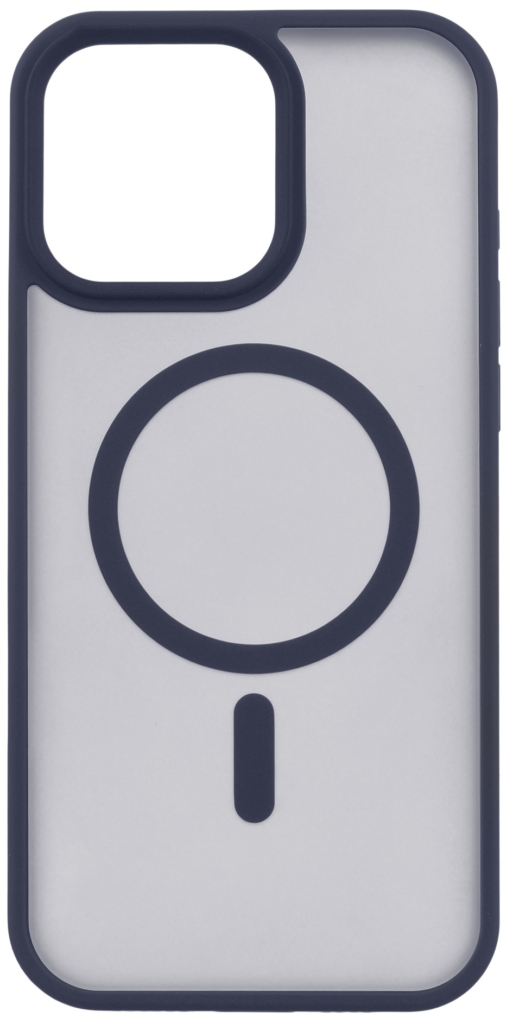 2E Чохол Basic для iPhone 16 Pro Max, Soft Touch MagSafe Cover, синій темний