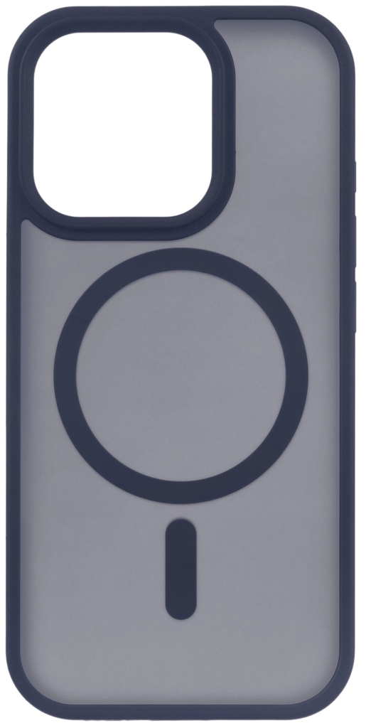 Чехол 2E Basic для iPhone 16 Pro, Soft Touch MagSafe Cover, Dark Blue