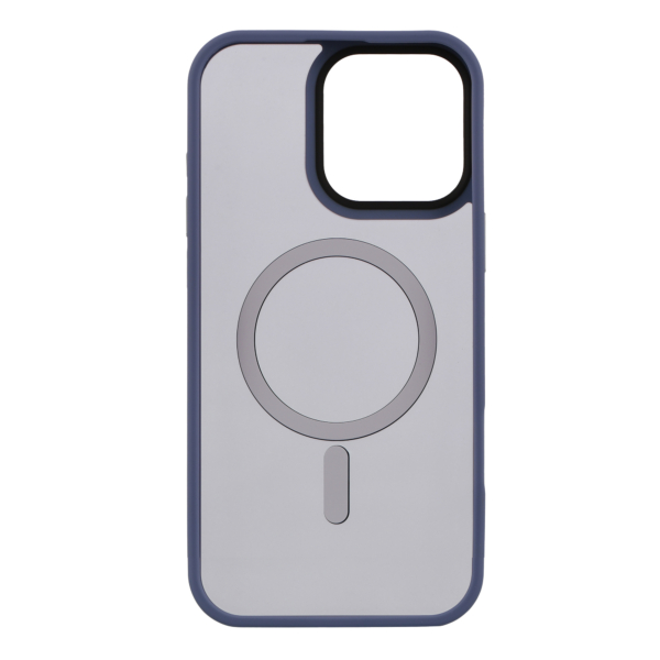 2E Чохол Basic для iPhone 16 Pro , Soft Touch MagSafe Cover, синій світлий