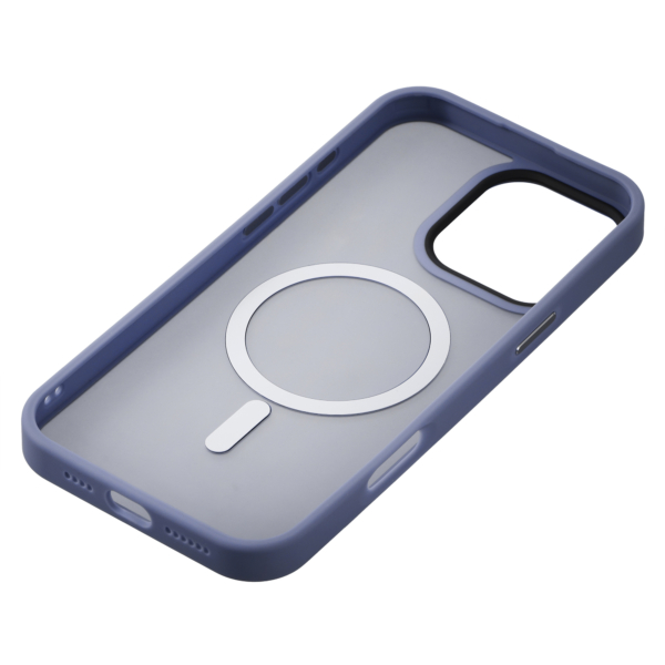 2E Чохол Basic для iPhone 16 Pro , Soft Touch MagSafe Cover, синій світлий