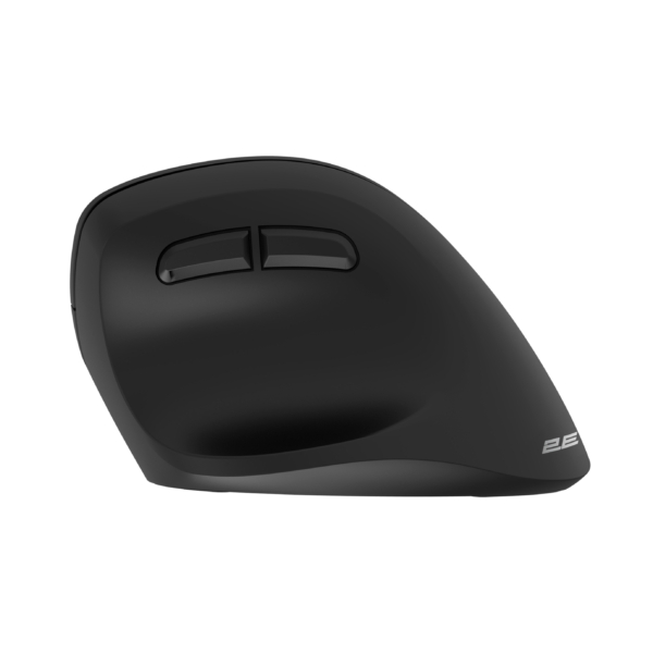 2E Mouse MF325 Silent, WL/BT, vertical, black