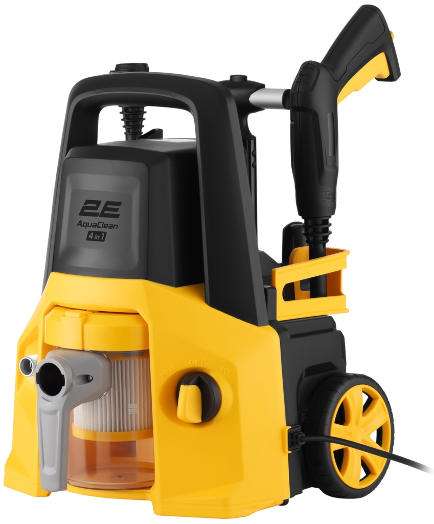 2E High pressure washer 2E AquaClean 4in1 1600W 130bar 480l/h hose 8m 11kg