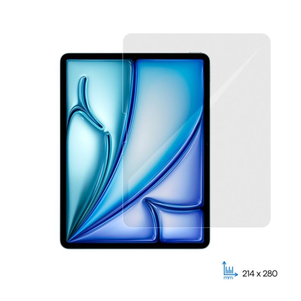 Защитное стекло 2E для iPad Air 13″ (2024-2025), 2.5D, прозрачный