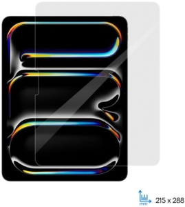 Захисне скло 2E для iPad Pro 13″ (2024), 2.5D, прозорий