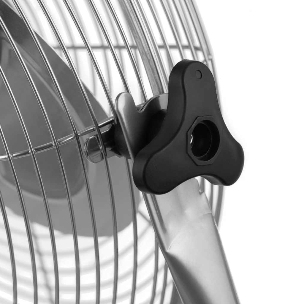 Вентилятор напольный 2E PowerWind 30C профессиональный, 30см, 60Вт, кнопки, двигатель медь 100%, серебристый
