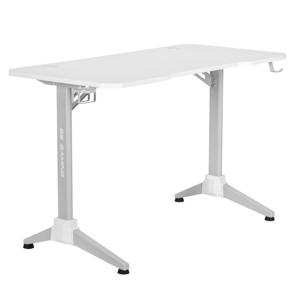 2E GAMING Table OTOROSHI, 120х60x75cm, white-grey