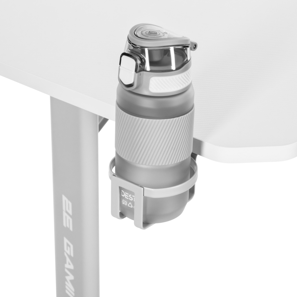 2E GAMING Table OTOROSHI, 120х60x75cm, white-grey