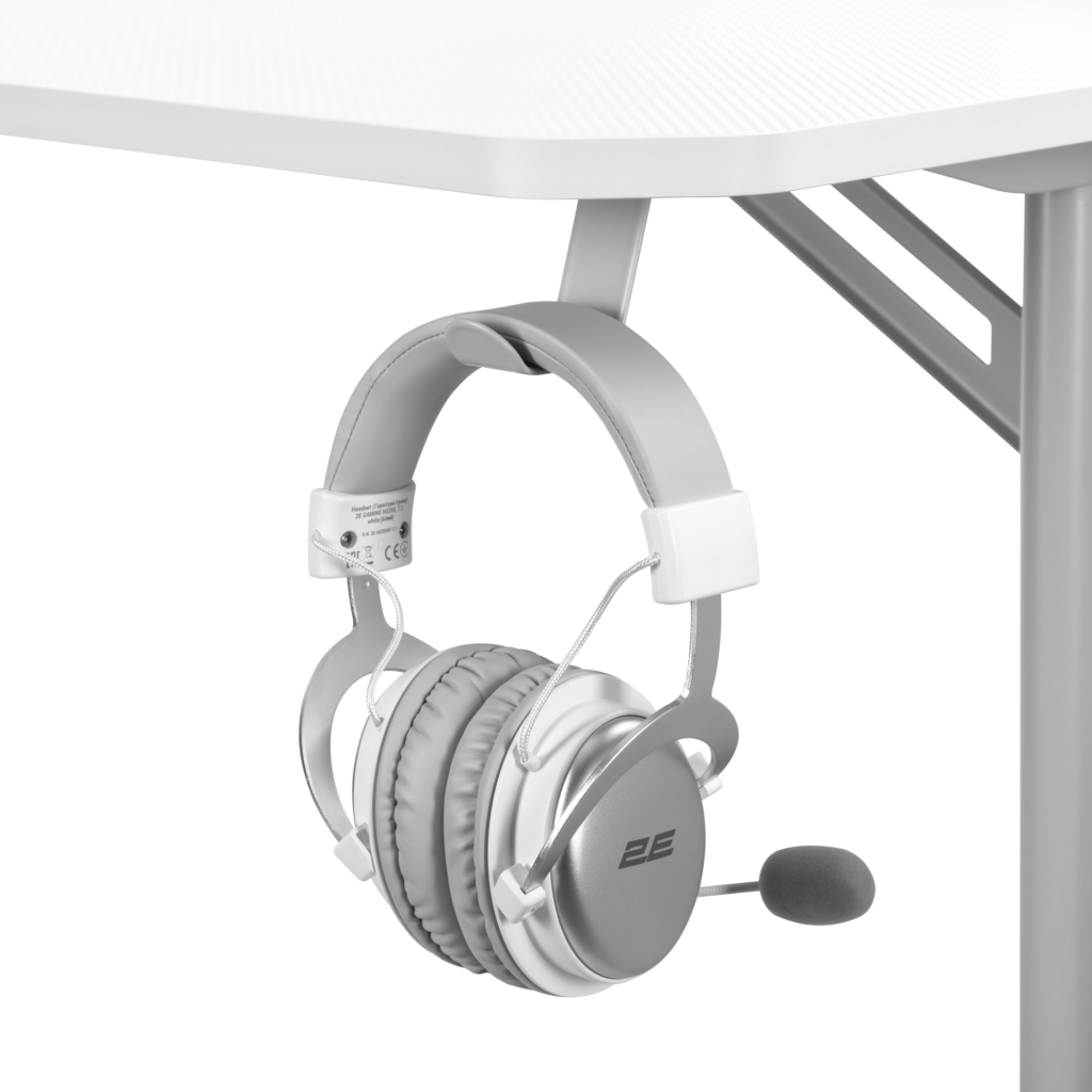 2E GAMING Table OTOROSHI, 120х60x75cm, white-grey