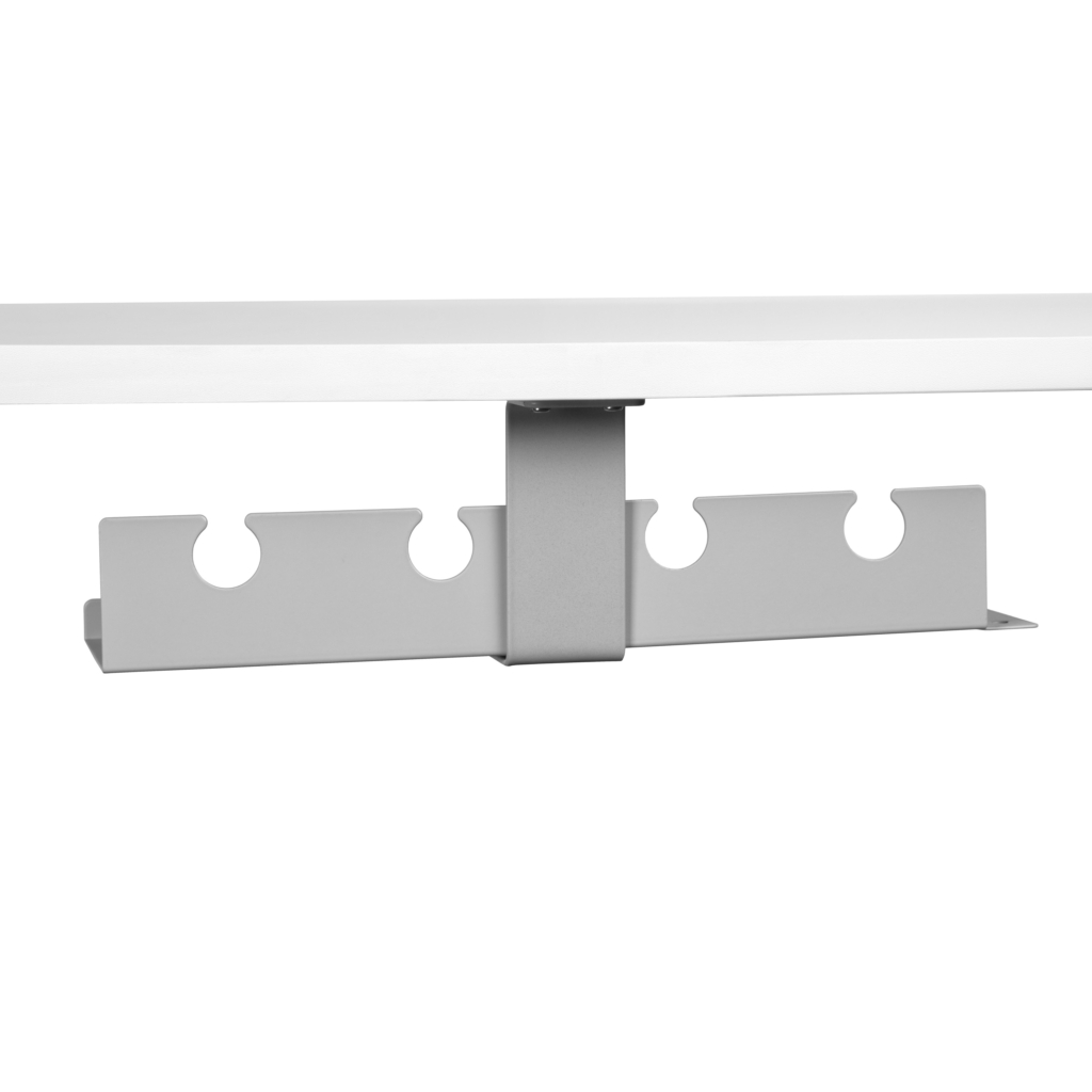 2E GAMING Table OTOROSHI, 120х60x75cm, white-grey