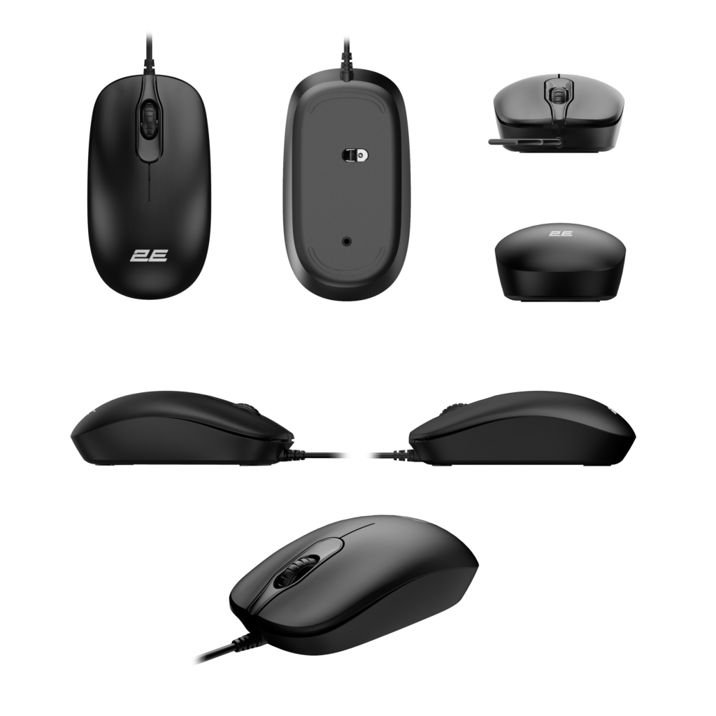 2E Mouse MF405, USB-A, black
