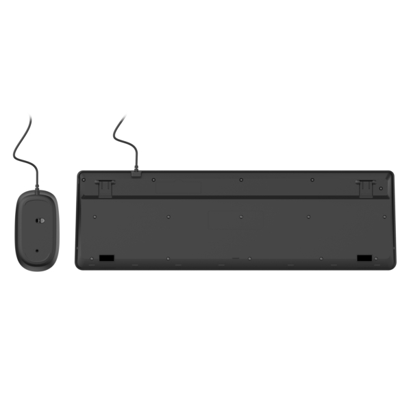 Комплект клавиатура и мышь 2E MK405 USB-A, EN/UK/RU, чёрный