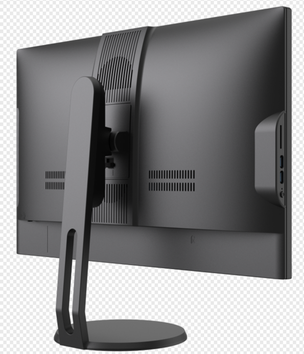 Комп’ютер персональний моноблок 2E Rational PF2402-D 23.8″ FHD IPS Intel i3-1315U, 16Gb, F512GB, UMA, 2E-PF2402-D, 120W, FreeDos, чорний