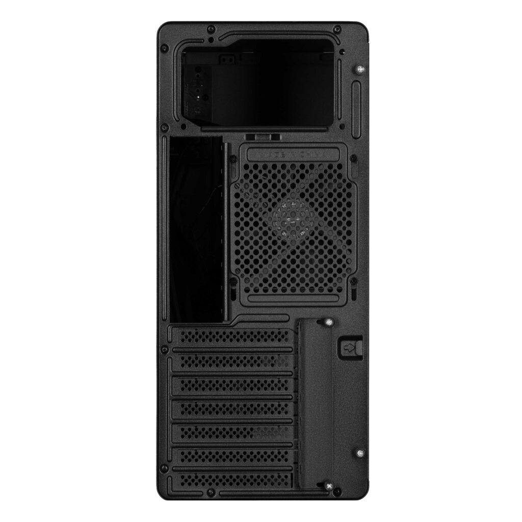 2E-V500B, PC case 2E Credo V500B without PSU, 1xUSB3.0, 1х USB 2.0, 1xUSB Type-C, 1x120mm, VGA 310mm, ATX, black