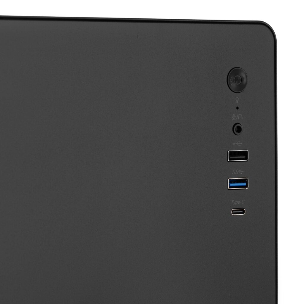 2E-V500B, PC case 2E Credo V500B without PSU, 1xUSB3.0, 1х USB 2.0, 1xUSB Type-C, 1x120mm, VGA 310mm, ATX, black