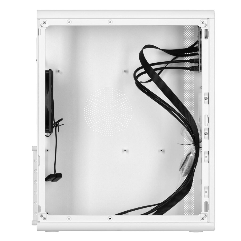 2E-V500W, PC case 2E Credo V500W without PSU, 1xUSB3.0, 1х USB 2.0, 1xUSB Type-C, 1x120mm, VGA 310mm, ATX, white