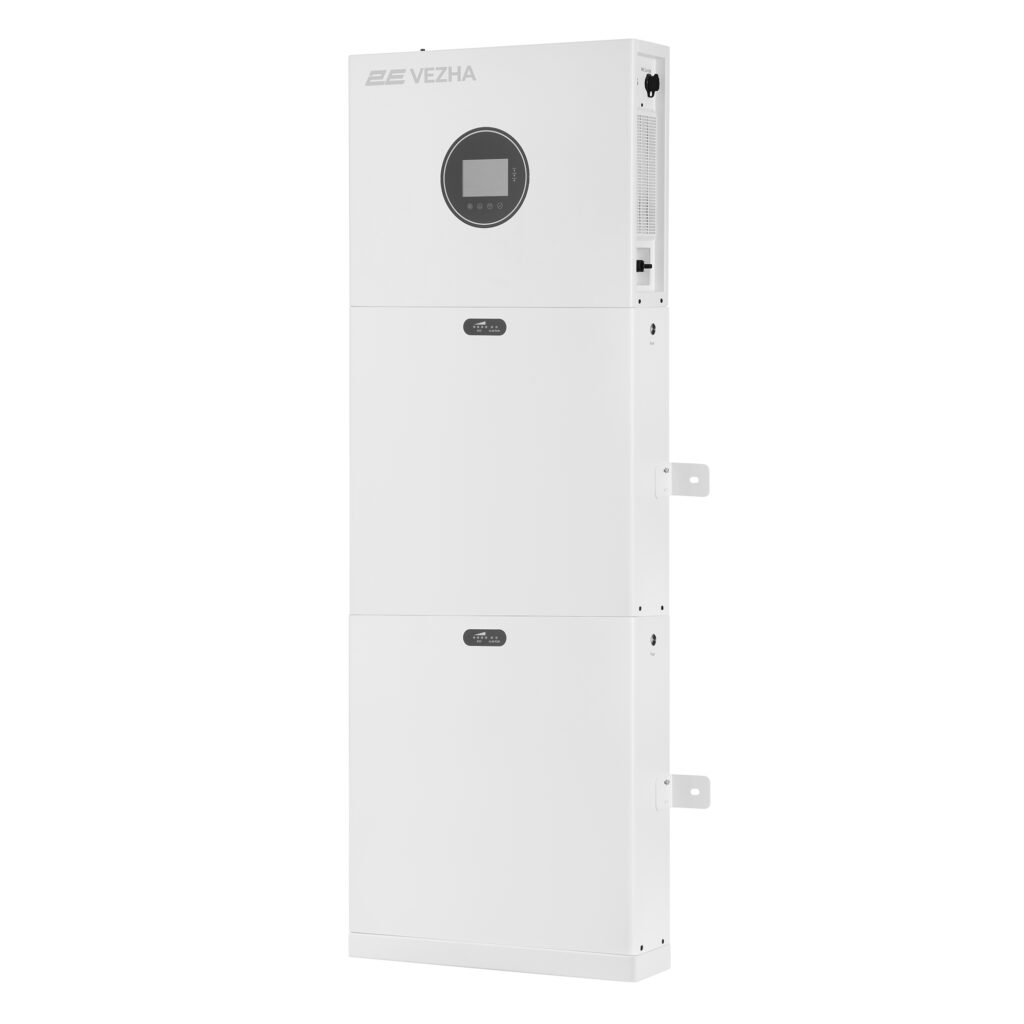 Система резервного питания 2E PowerWall Vezha, 5000 Вт, 10.24 кВт/ч, MPPT 5.5 кВт, WiFi, расширение емкости, параллельное подключение