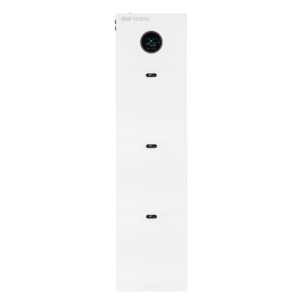 Система резервного питания 2E PowerWall Vezha, 5000 Вт, 15.36 кВт/ч, MPPT 5.5 кВт, WiFi, расширение емкости, параллельное подключение